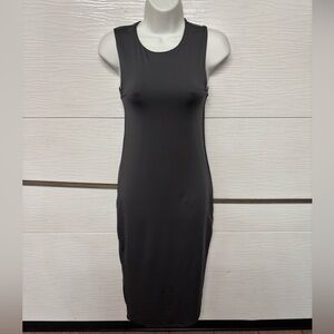 Like new bodycon dark grey dress size small